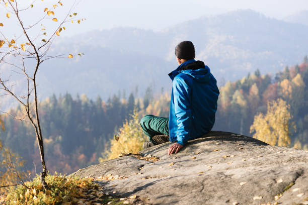 istock Autumn trekking in the mountains 1027107920