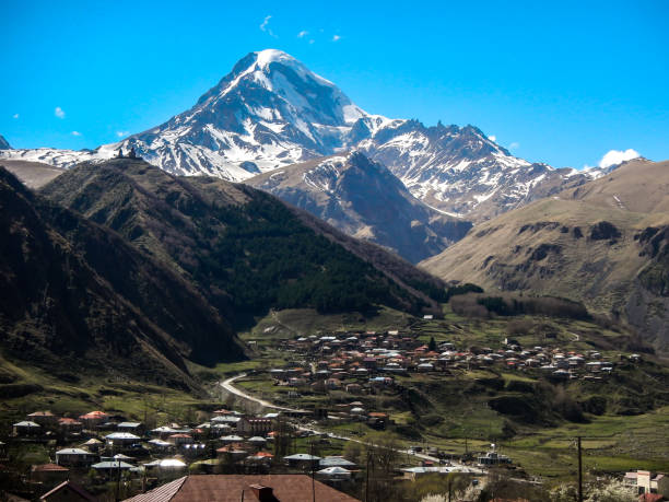 istock Kazbek Mountains, Caucasus, Georgia, Europe 1027109268