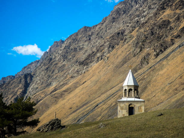 istock Kazbek Mountains, Caucasus, Georgia, Europe 1027114394