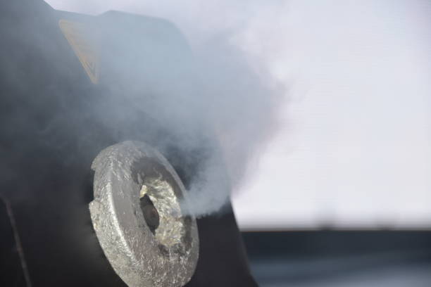 istock Close-up of a smoke machine 1027115508