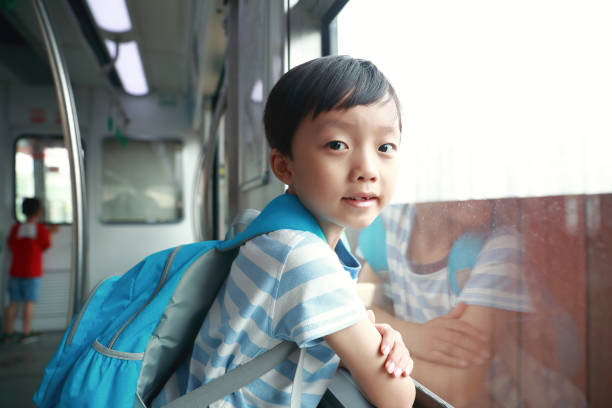 istock The little boy on the subway 1027125518