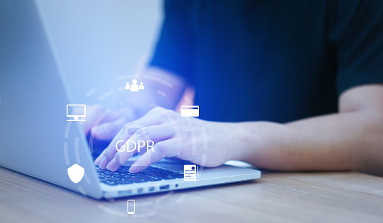 Close Up Asian Programmer Man Working To Setting Security Code On ...