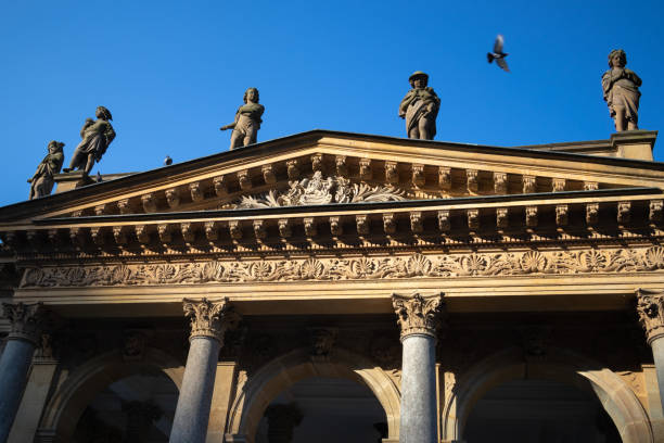 istock Karlovy Vary Mill Colonnade detail over blue sky 1027144366