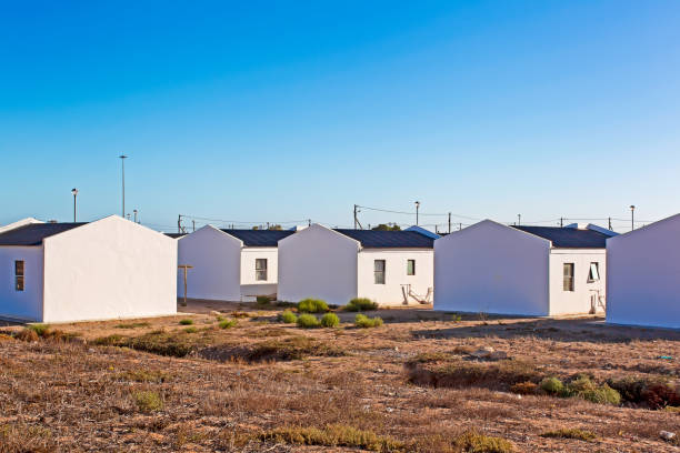 Low cost RDP housing, South Africa