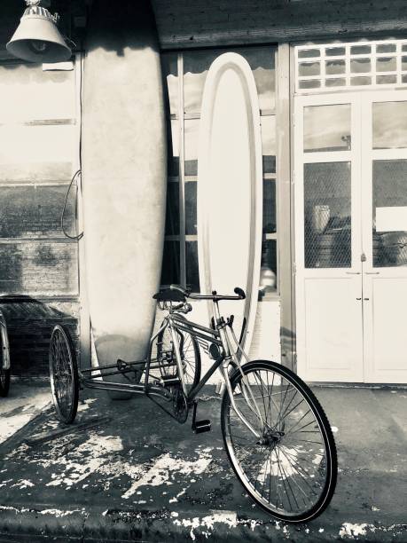 istock Tricycle with Surfboards at The Secondhand Store 1027158176