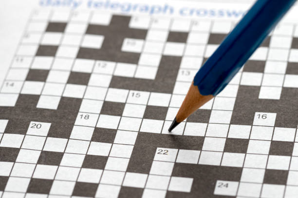 istock Crossword Puzzle with pencil 1027160750