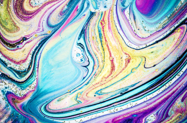 istock Pastel colors, unique painting. Natural Luxury. Ancient oriental drawing technique. Beautiful pattern. Oriental art. Style incorporates the swirls of marble or the ripples of agate for a luxe effect. 1027164224