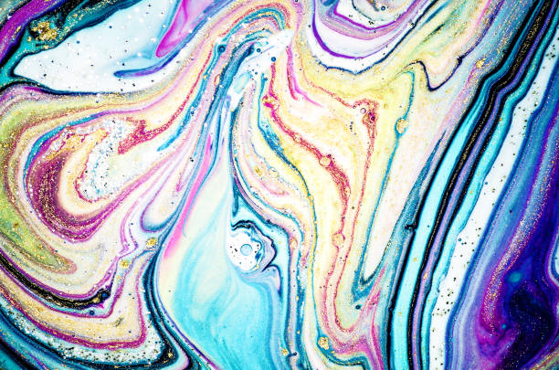 istock Pastel colors, unique painting. Natural Luxury. Ancient oriental drawing technique. Beautiful pattern. Oriental art. Style incorporates the swirls of marble or the ripples of agate for a luxe effect. 1027164708