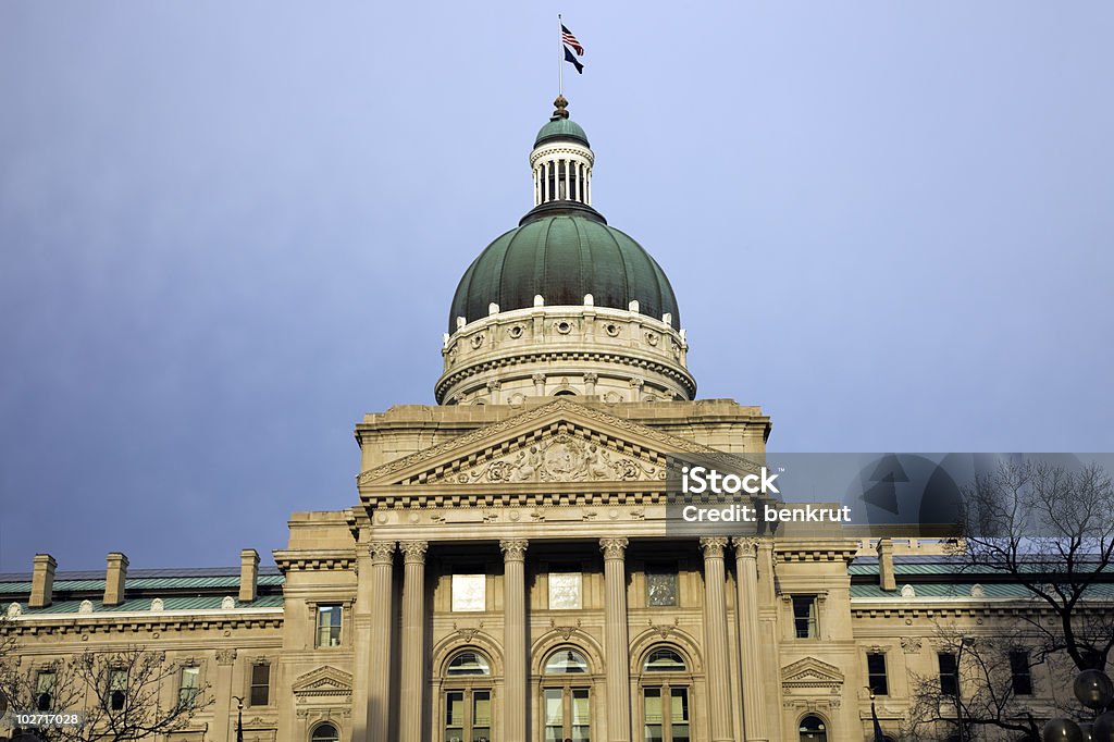 Indiana, Indianapolis - State Capitol  Indiana Stock Photo