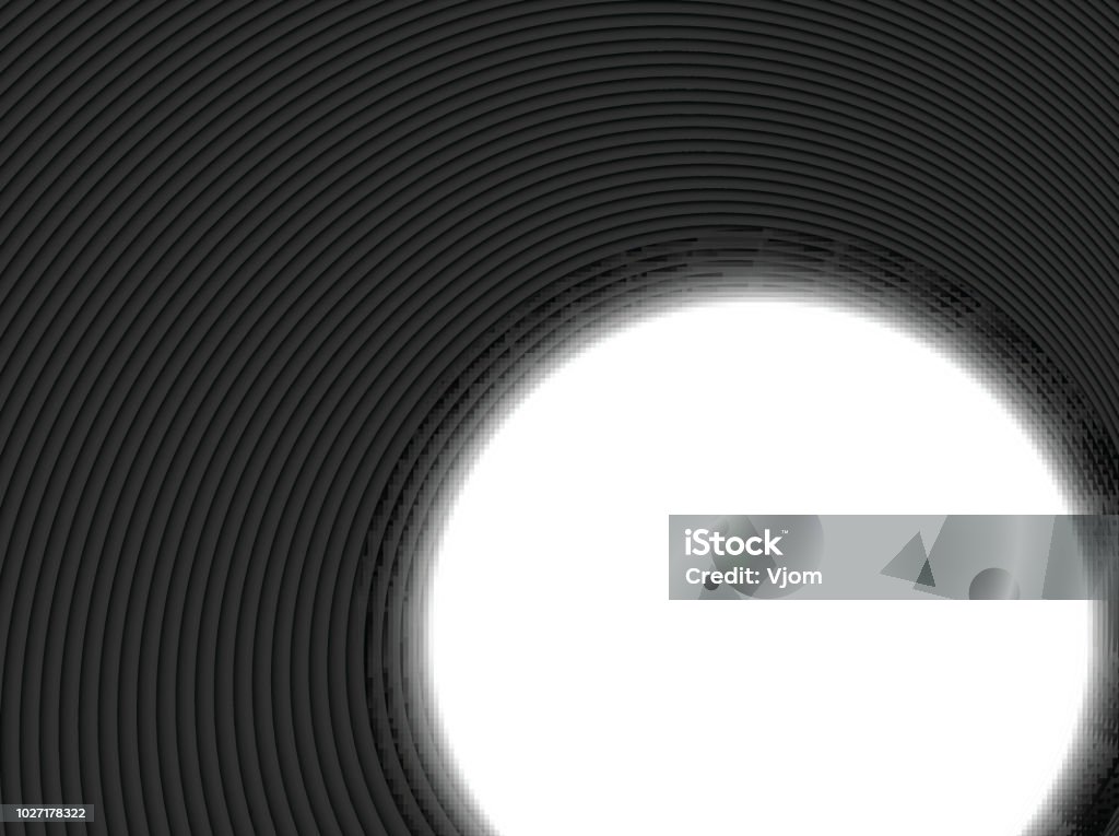Black Rounded Background Black Round Textured Background With White Frame Stock Illustration ...
