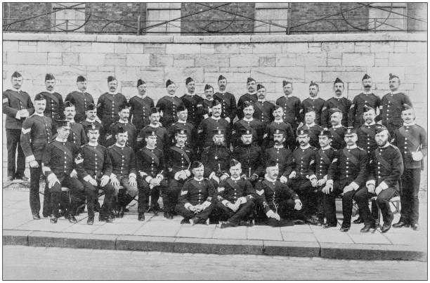 istock Navy and Army antique historical photographs: Glouchestershire Regiment 1027179296