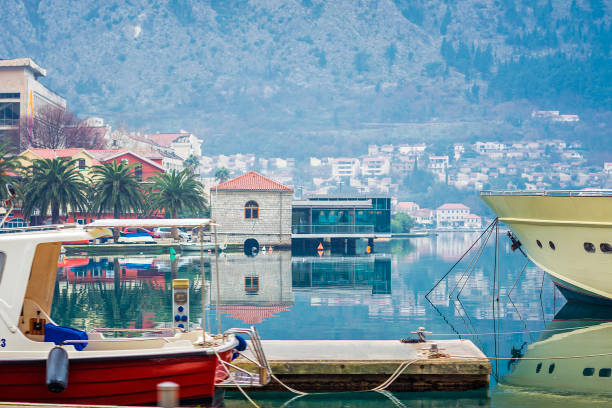 istock Kotor Bay in Cloudy and Rainy Day 1027182514