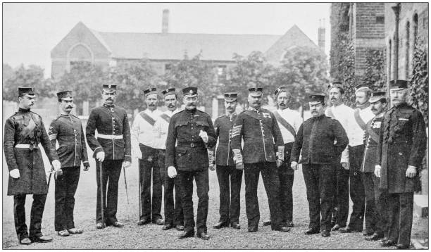 istock Navy and Army antique historical photographs: Depot, Caterham 1027185962