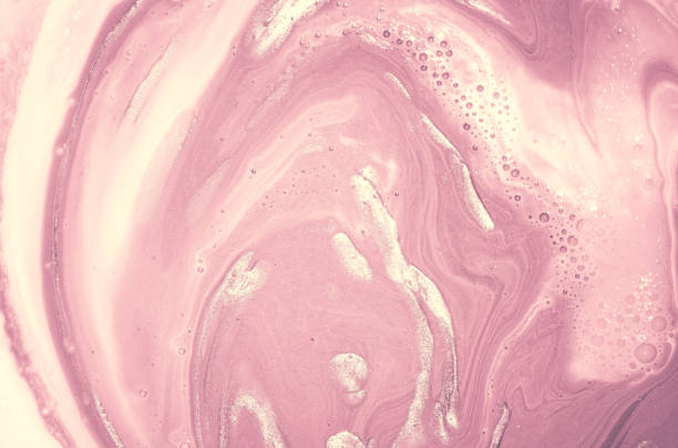 istock Pink luxe marble texture. Art&Gold. Ebru- Turkish paper. 1027186074