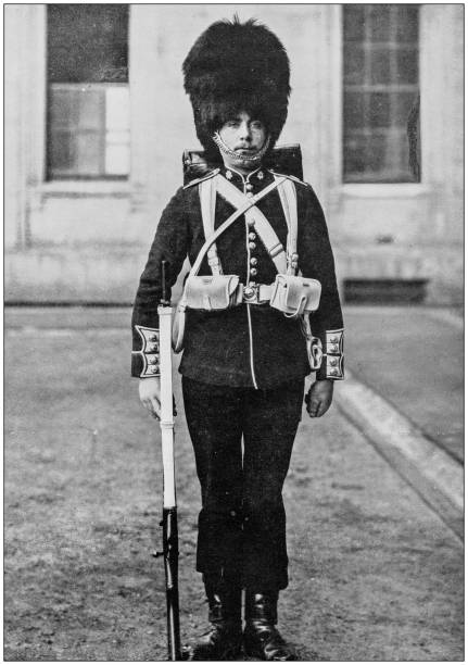 istock Navy and Army antique historical photographs: Guard 1027186368