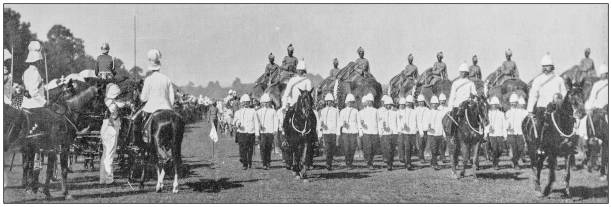 istock Navy and Army antique historical photographs: Elephant Battery 1027186600
