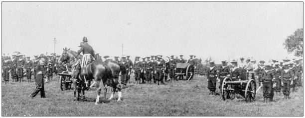 istock Navy and Army antique historical photographs: Parade 1027191000