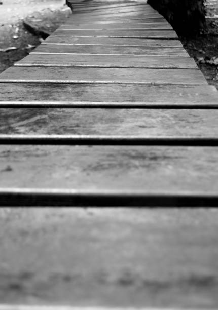 istock Wooden anchors forming a pathway 1027191216