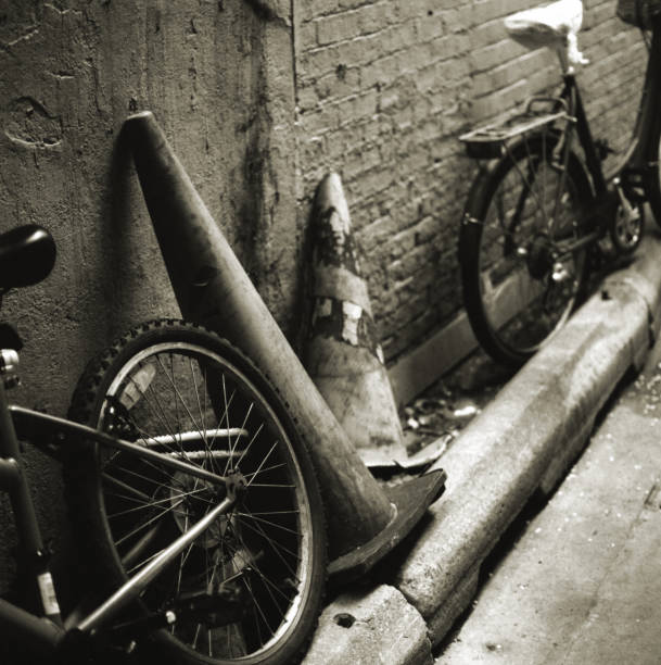 istock City Alley with Forgotten Junk 1027194518