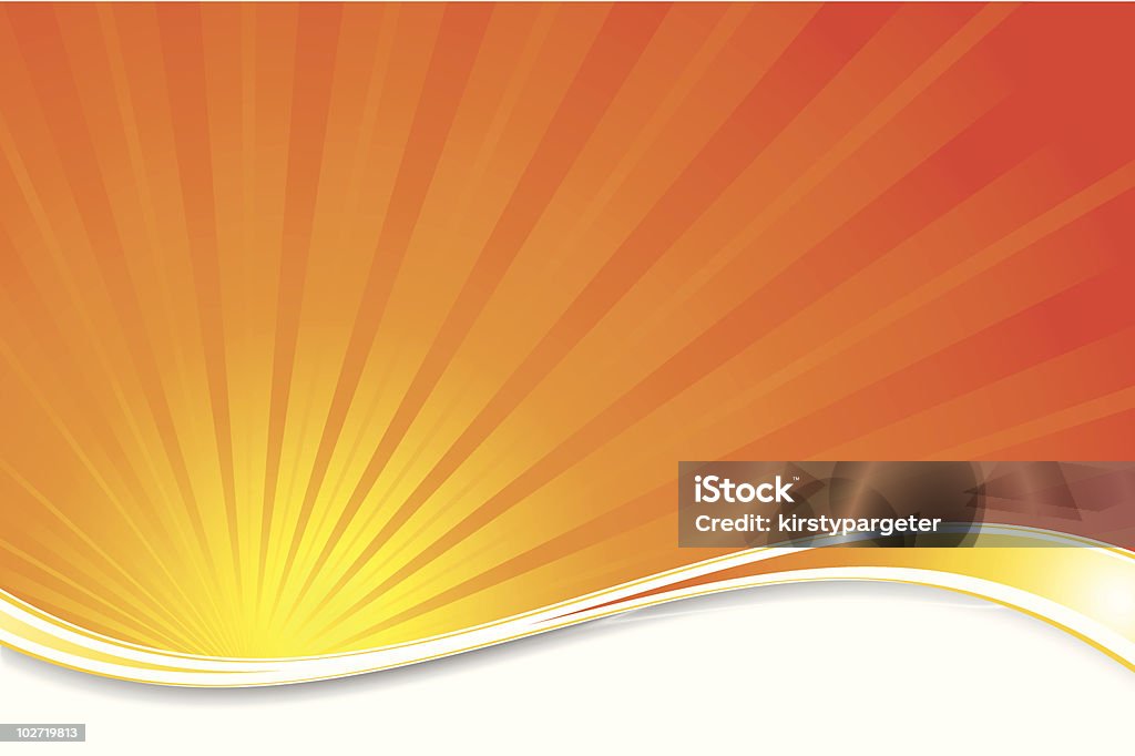 Sunburst fundo - Vetor de Abstrato royalty-free