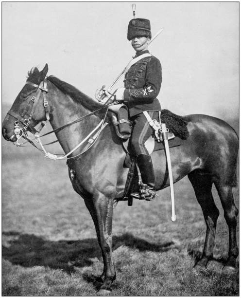 istock Navy and Army antique historical photographs: Hussar 1027198140