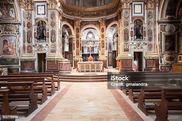 이탈리어어 바로크 교회 내륙발 0명에 대한 스톡 사진 및 기타 이미지 - 0명, 건축, 계단