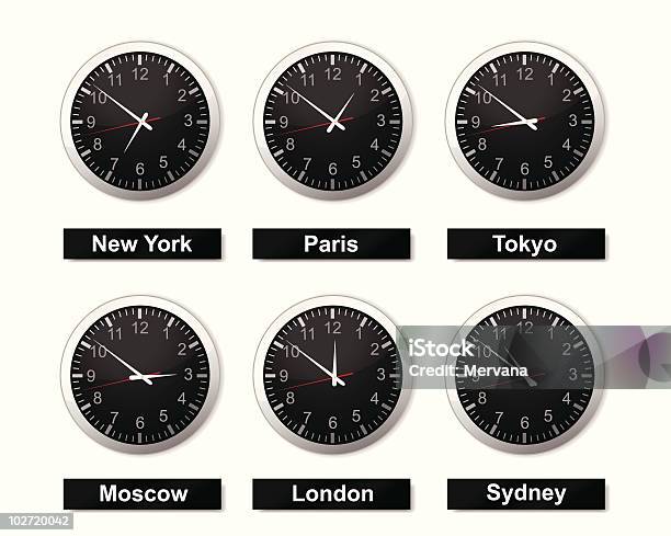 世界の時間 - タイムゾーンのベクターアート素材や画像を多数ご用意 - タイムゾーン, 時計, イラストレーション