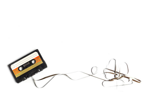 istock vintage cassette tape isolated white background 1027201396