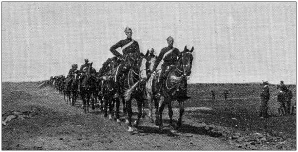 istock Navy and Army antique historical photographs: Yeomanry Cavalry 1027202598
