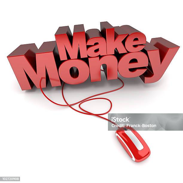 Make Money Online Stock Photo - Download Image Now - Achievement, Business, Color Image