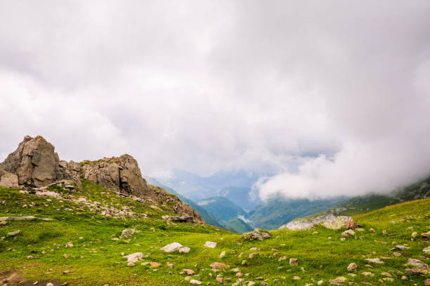 istock Rocky Mountain Landscape with Lake in the Background 1027211056