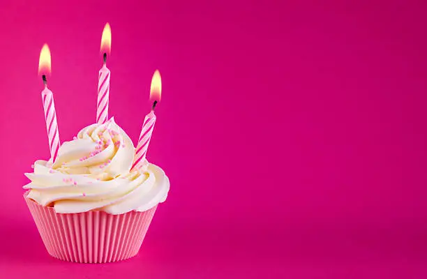 Photo of Birthday cupcake