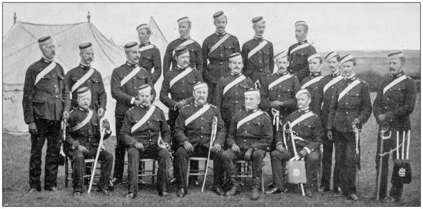 istock Navy and Army antique historical photographs: Artillery 1027218814