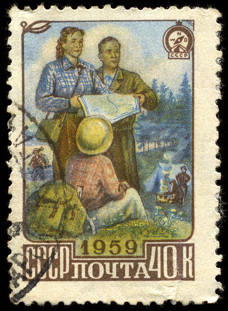 istock USSR - CIRCA 1959 Tourists 102722025