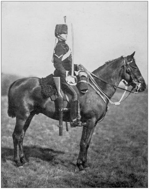 istock Navy and Army antique historical photographs: Hussars 1027222592