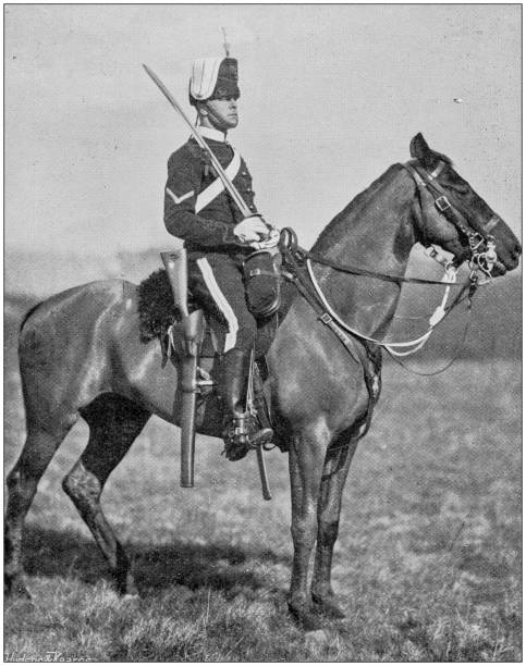 istock Navy and Army antique historical photographs: Hussars 1027222706