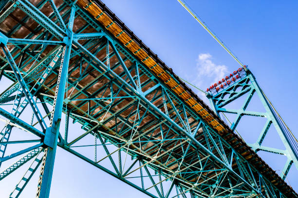 istock Ambassador Bridge - Windsor to Detroit 1027222992