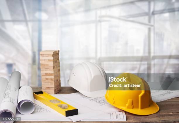 Safety Stock Photo - Download Image Now - General - Military Rank, Construction Industry, Construction Site