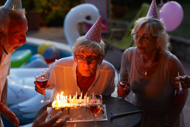 istock Seniors Birthday Party 1027238254