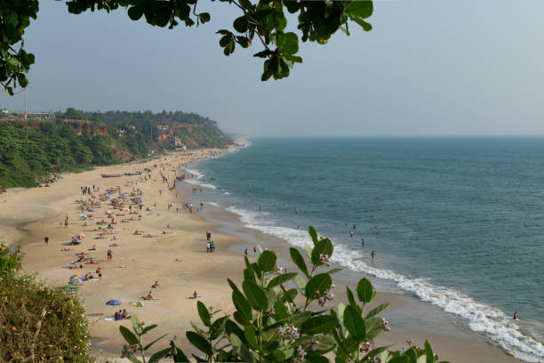 istock Beautiful beach view of Varkala 1027238516
