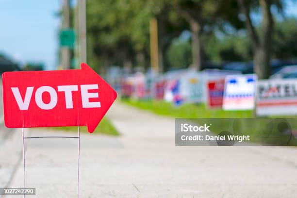 Vote Stock Photo - Download Image Now - Election, Voting, Polling Place