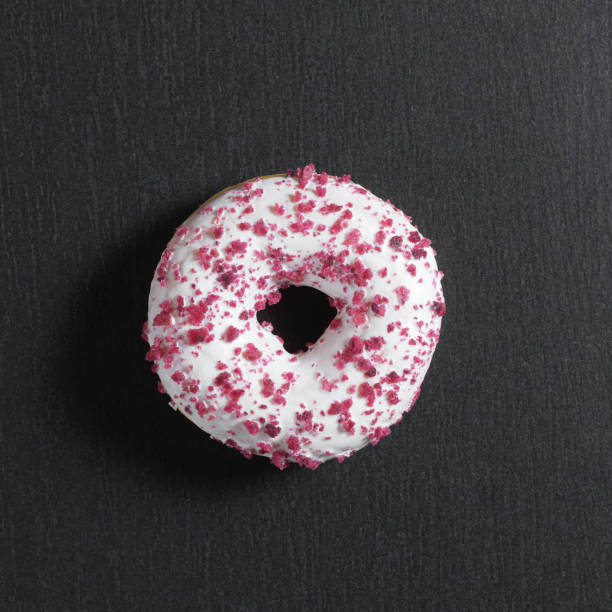 istock Donut with sweet curd cream 1027243350
