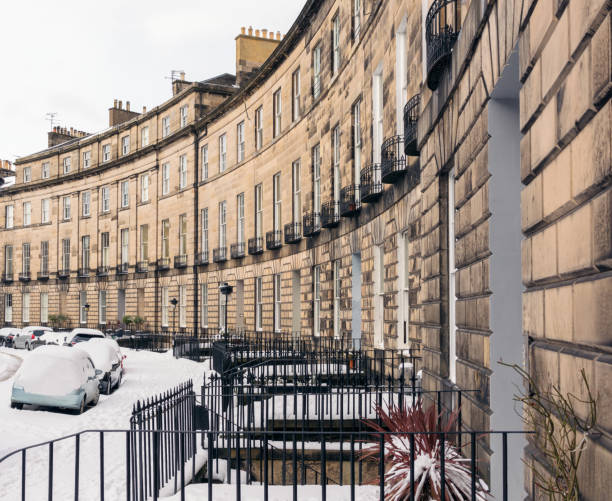 istock Heavy snow in Edinburgh's New Town 1027245780
