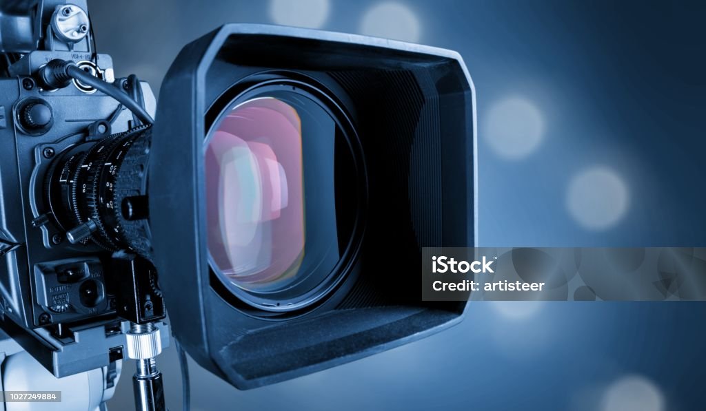 Fernseher. - Lizenzfrei Fernsehkamera Stock-Foto