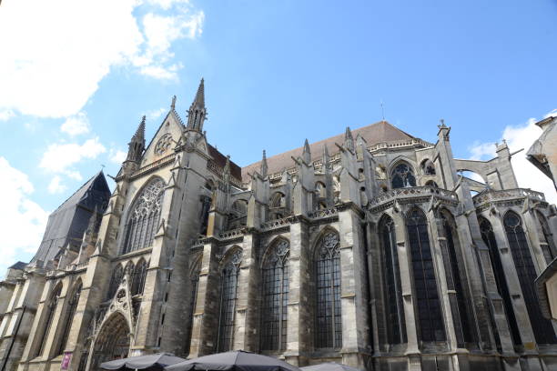 istock Cathedral St. Etienne in Meaux, France 1027250434