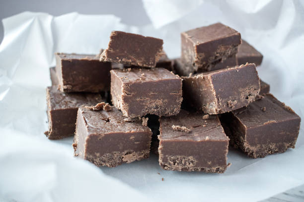 istock Group of fudge squares 1027253348