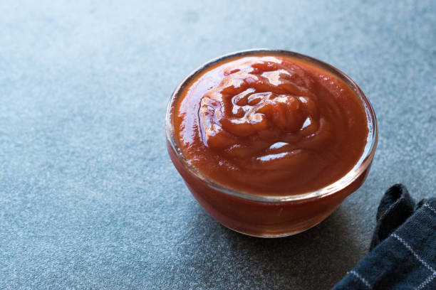 istock Ketchup Sauce in Glass Bowl. 1027254932