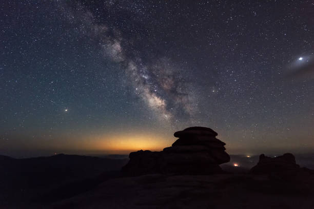istock Chinese Milky Way over the iceberg 1027257316