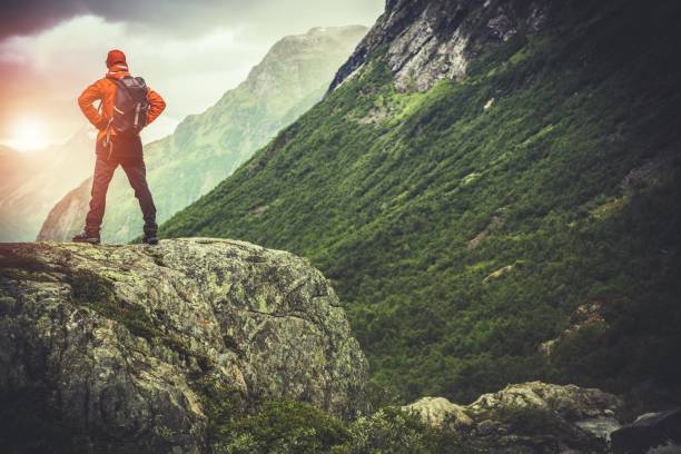 istock Hiker on the Edge of the World 1027257396