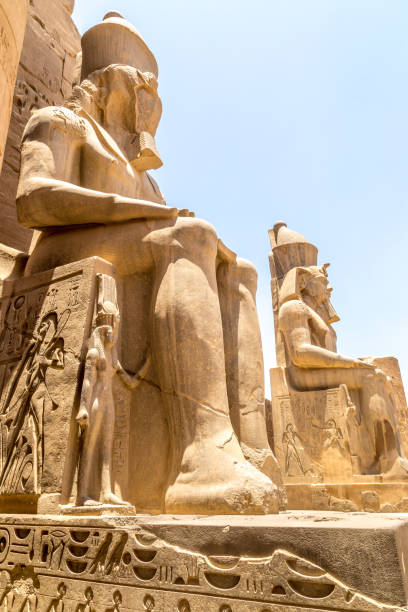 istock Pharaoh Rameses II Statue in Luxor Temple, Egypt 1027265160